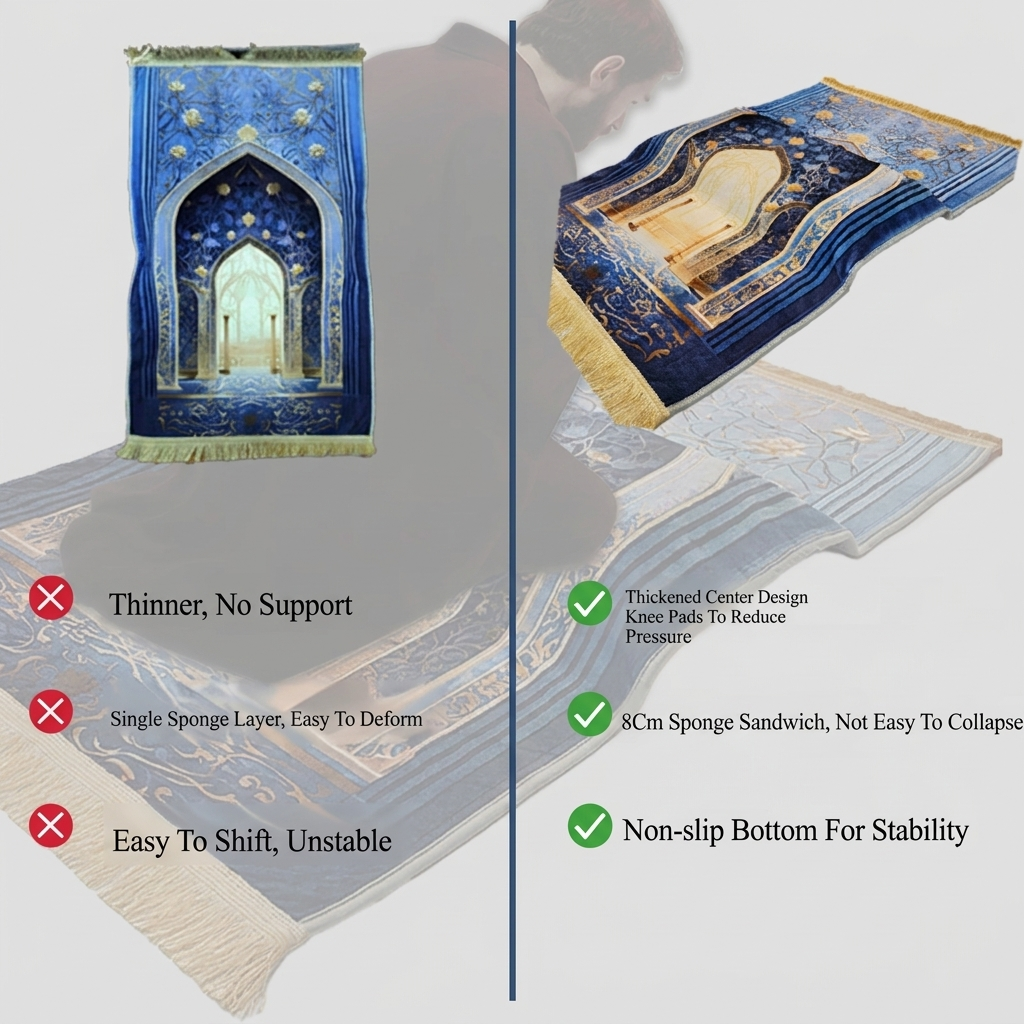 SujoodSoft Prayer Mat